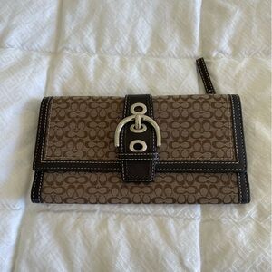 Classic Coach brand wallet